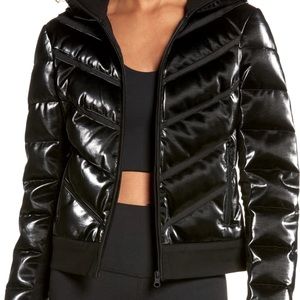 Blanc Noir freestyle mesh down jacket!